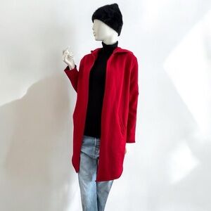 Zara Hi-Low Cardigan Hoodie